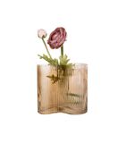 Vase Allure Wave - Sable brun - 12x18cm image number 3