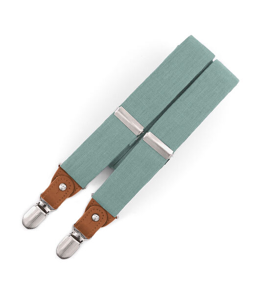 Bretelles en lin turquoise clair - WHISPER - Classic