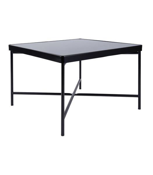 Table de salon Smooth - Noir - 60x60x40cm