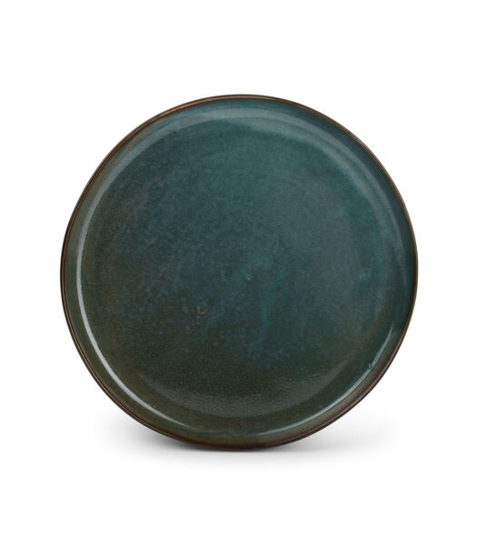 Assiette plate 22cm emerald Studio Urban - (x4)
