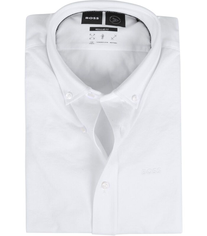 BOSS Chemise Uni Blanche image number 0