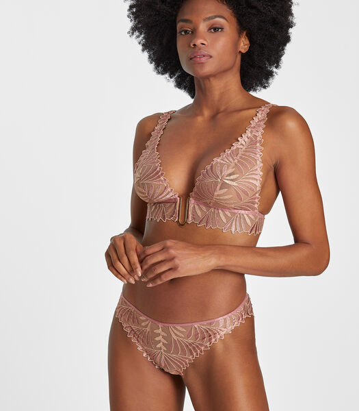 Soutien-gorge triangle bralette Iris van Herpen x Aubade