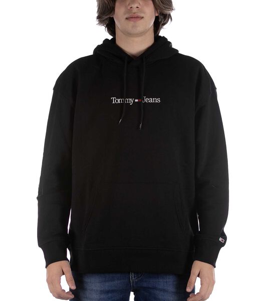 Tommy Hilfiger Reg Lineair Zwart Sweatshirt