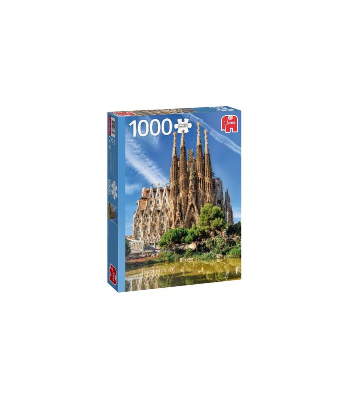 puzzel Sagrada Familia View, Barcelona - 1000 stukjes image number 0