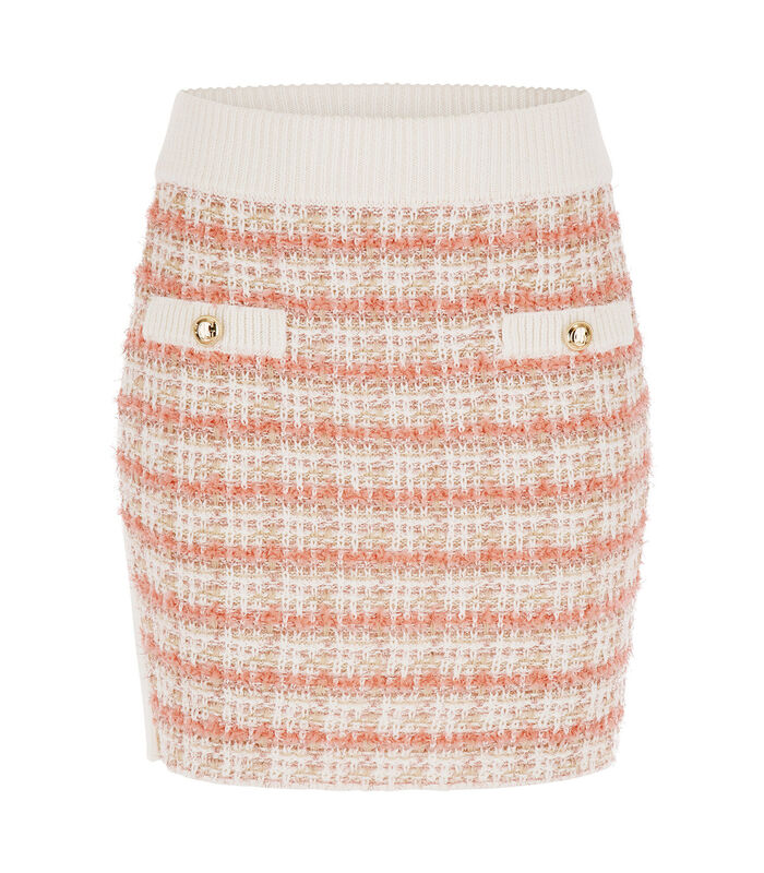 Achetez GUESS Mini jupe pull tweed femme Tweed chez inno.be pour 86.17 EUR.  EAN: 7621701835574