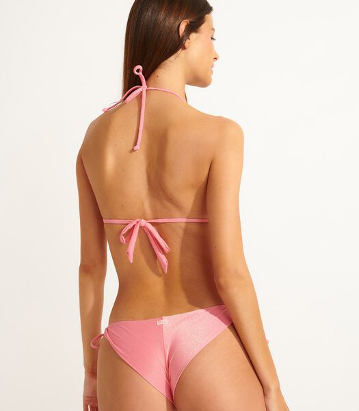 Haut de maillot de bain rose brillant RICO SEAGLITTER