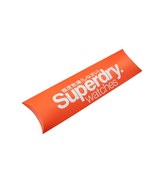 Montre mixte Superdry URBAN ORIGINAL en silicone blanc