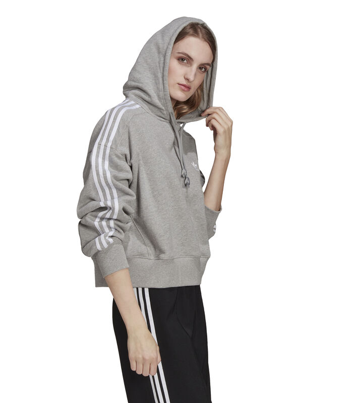 Sweatshirt à capuche femme adidas Classics Crop image number 4