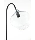 Vloerlamp Rakel - Zwart/Glas - 45x28x160 cm image number 2