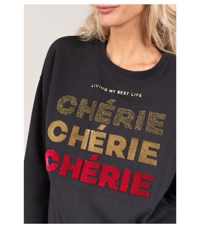 Sweatshirt femme Cherie image number 3