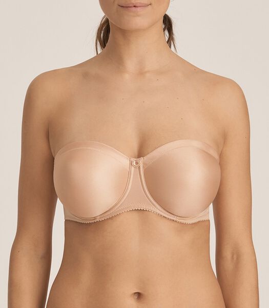 EVERY WOMAN light tan strapless bh zonder mousse