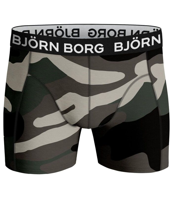 Bjorn Borg Boxers Lot de 3 Gris Bleu Foncé image number 3