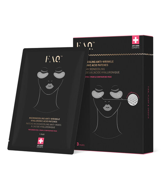 FAQ™ Microneedling Anti-Wrinkle Hyaluronic Acid Patches Voor Oogcontour