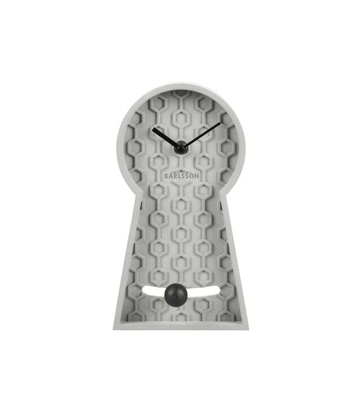 Horloge de table Nirvana Globe - Gris - Ø21cm