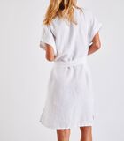 Robe chemise ceinturée blanche Paulina Hawston image number 1