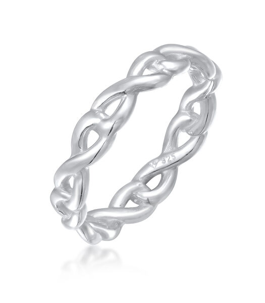 Ring Dames Infinity Oneindigheid Trend In 925 Sterling Zilver