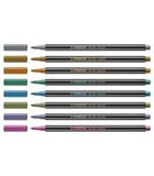 Pen 68 metallic - premium viltstift etui met 8 kleuren image number 2