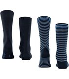Everyday 2-Pack Strepen Navy image number 3