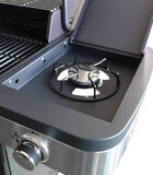 Barbecue au gaz FIDGI 3 avec thermomètre - 3 brûleurs + réchaud 11,5kW image number 2
