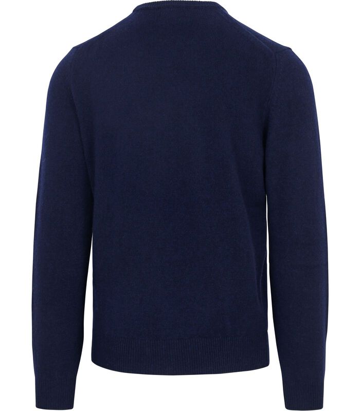 Pullover Wol Navy image number 3