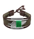 Bracelet en Acier, Coton, Peau RUDE image number 0
