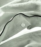 Housse de couette CARLINA tilleul et bourdon noir 140x200 cm image number 2