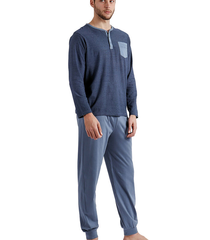 Pyjama broek en top Azure A Antonio Miro image number 2