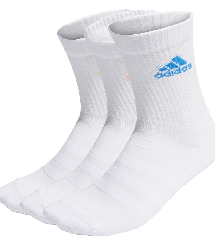 Set van 3 paar middenkuit sokken met wattering image number 0