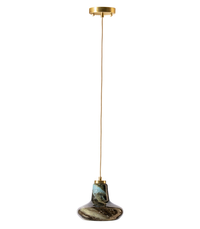 Suspension Lampe  - Verre - Multicolore - 19x23x23 -  - Cup image number 2