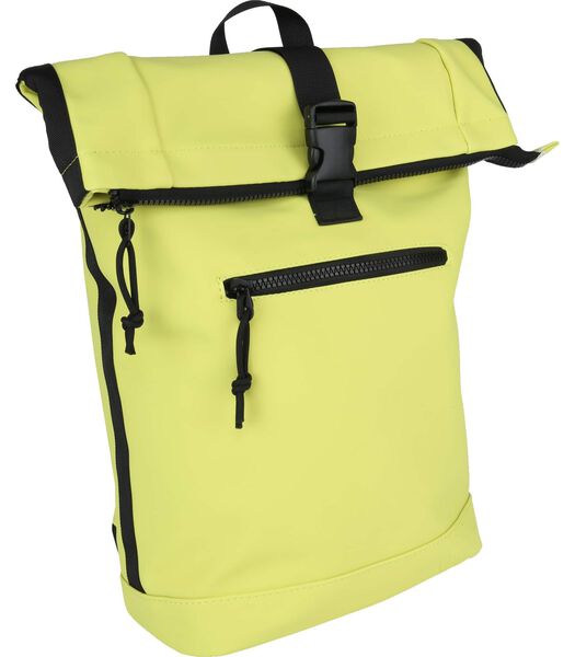Suitable Courier Backpack Neon Yellow