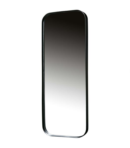 Miroir - Métal - Noir - 110x40x5  - Doutzen