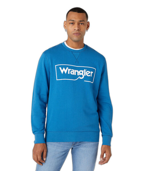 Sweatshirt col rond Frame Logo