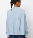 blouse met plooidetail image number 2