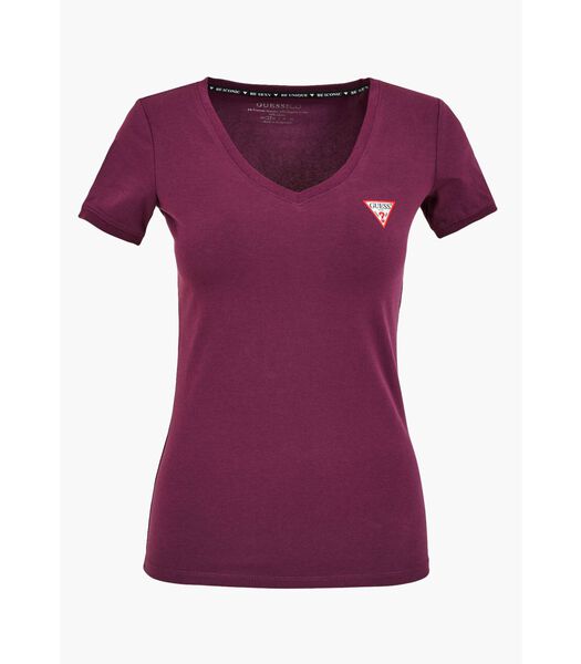T-shirt col V femme Mini Triangle
