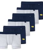 6 pack fijnrib Organic Cotton - shorts / pants image number 0