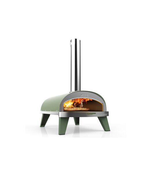 Pizza Oven Piana - Houtgestookt - met Thermometer - Eucalyptus - voor ø 30 cm pizza's