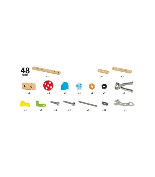 Boîte à outils Builder 48 pièces