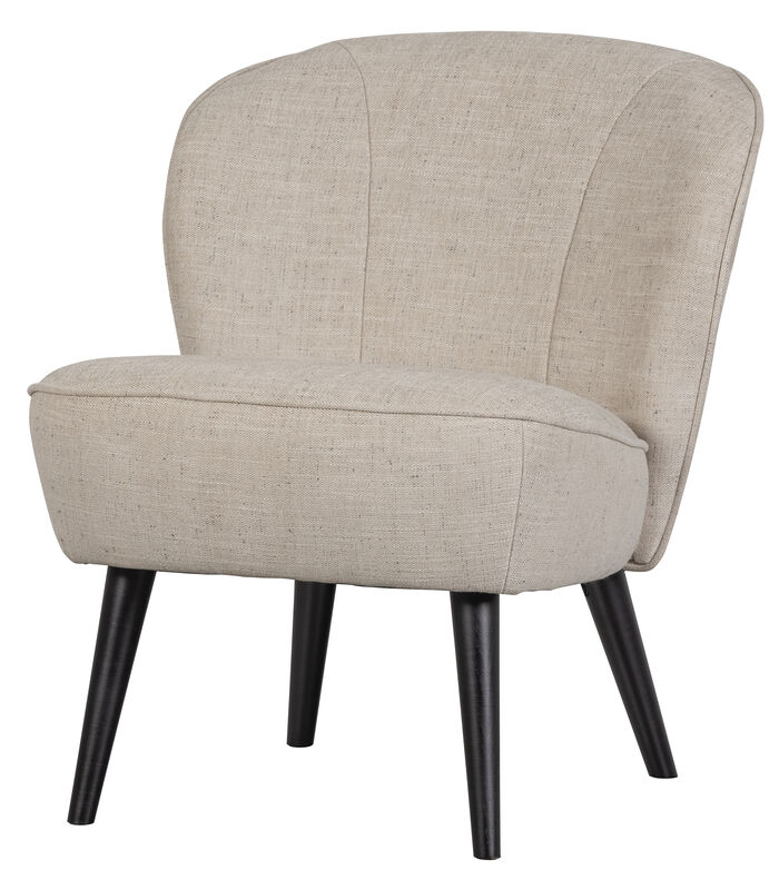 LONNEKE ARMCHAIR WITH KEY PIECE CUSHION NATUREL image number 3