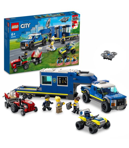 City 60315 Le Camion de Commandement Mobile de la Police