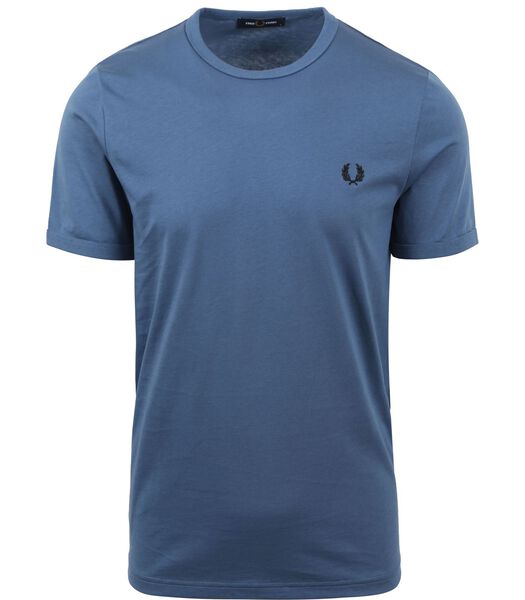 T-Shirt Ringer M3519 Bleu Mid