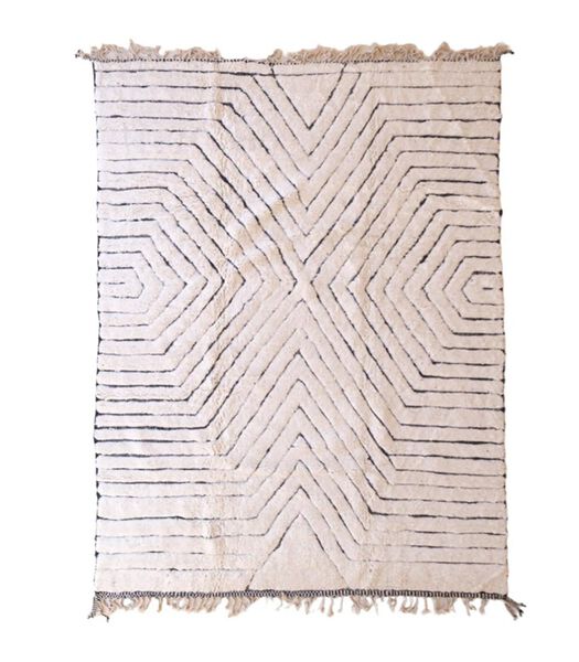 Marokkaans berber tapijt pure wol 304 x 406 cm