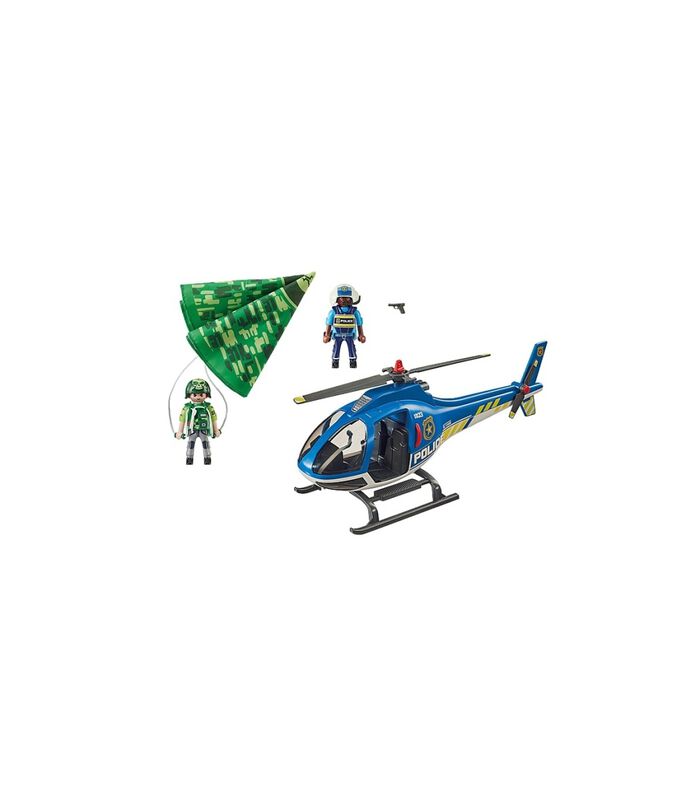City Action Hélicoptère de police et parachutiste image number 1