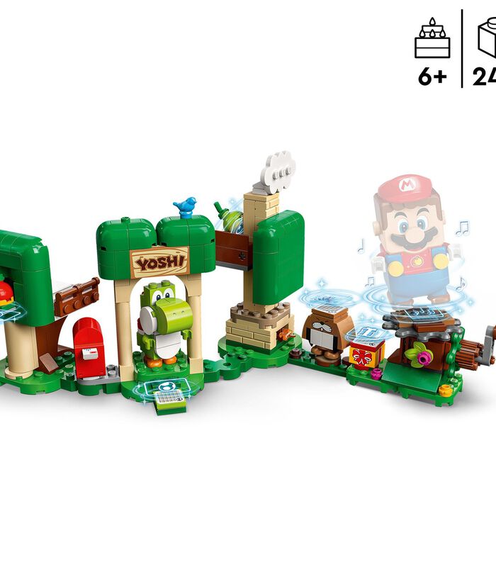 Super Mario Uitbreidingsset Yoshi's Cadeauhuisje (71406) image number 3