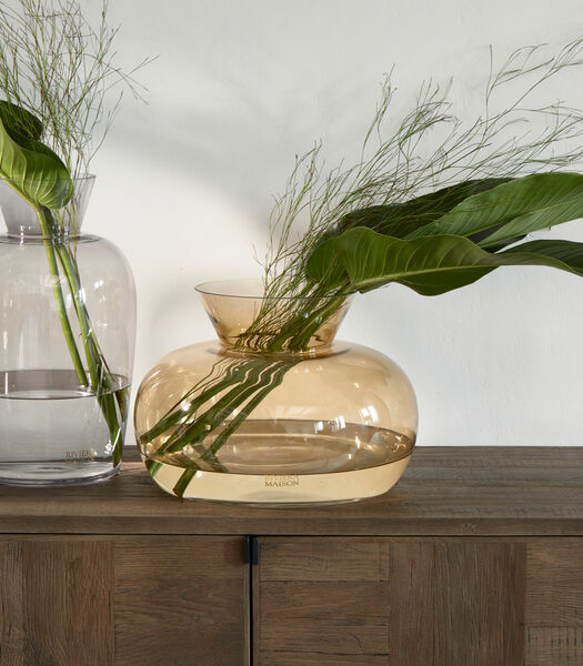 Vase en verre, Vase à fleurs de luxe verre chaud - Aramis