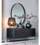 Lampe de table - Bambou - Noir - 48x36x36 cm - Moza image number 1