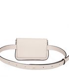 Petit sac de taille cuir Nelly blanc image number 2