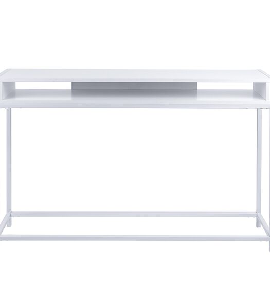 Table d'appoint Fushion - Blanc - 122x30x81cm