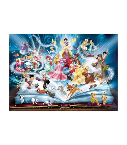 puzzle Le livre magique des contes Disney 1500 pièces