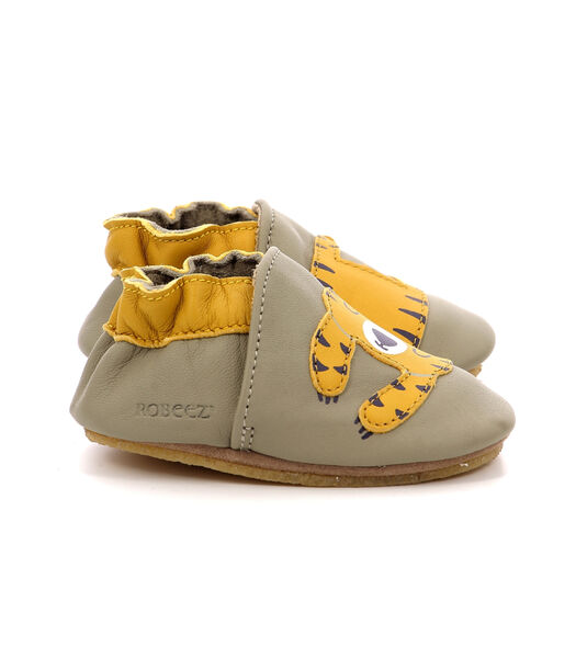 Chaussons Cuir Robeez Tiger Nap Crp