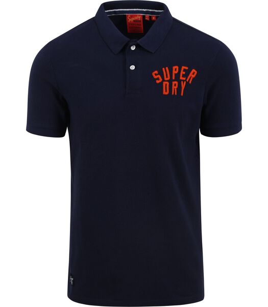 Superdry Polo Superstate Marine Classique
